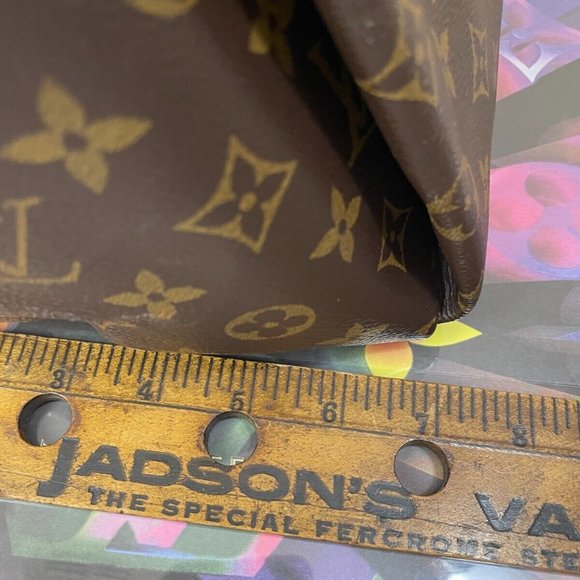 LOUIS VUITTON Authentic Artsy MM Tote Monogram LV Shoulder Large LV +Dust Bag - Picture 9 of 16